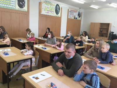 Занятие с будущими первоклассниками 
