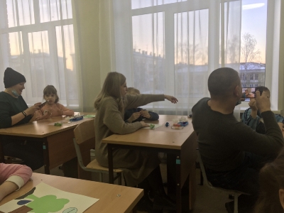 Занятие с будущими первоклассниками 