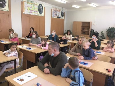 Занятие с будущими первоклассниками 